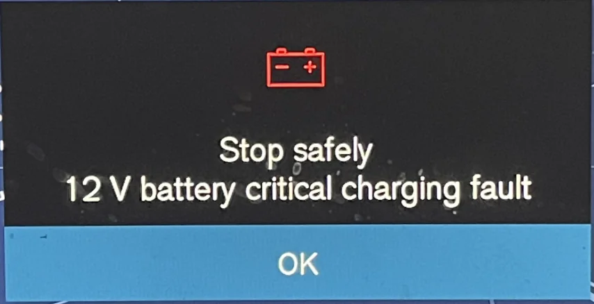 Volvo Critical Charging Fault